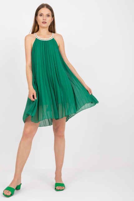 Sukienka Model DHJ-SK-0010.35 Dark Green - Italy Moda -1