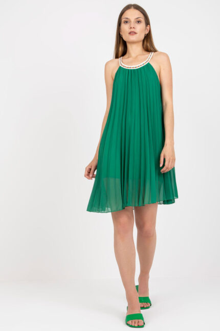 Sukienka Model DHJ-SK-0010.35 Dark Green - Italy Moda -2