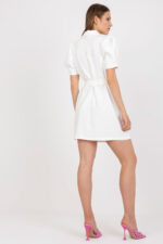 Sukienka Model DHJ-SK-A6311.39 White - Italy Moda -3