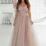 Sukienka Model 303-22 Szampan - Bicotone -1