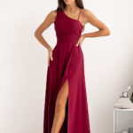 Sukienka Model Monako 001420. Bordo - With You -1