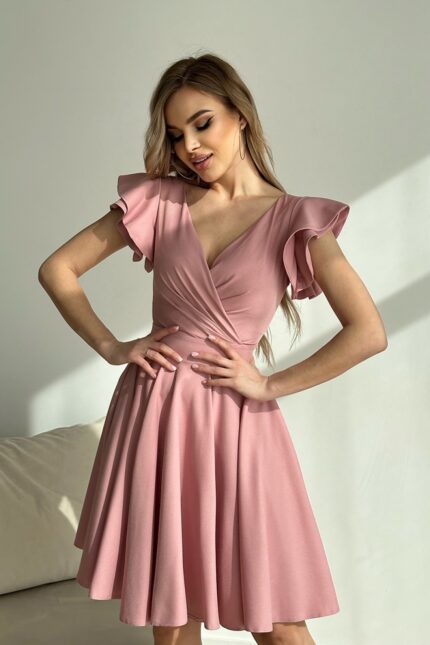 Sukienka Model 281-20 Dirty Pink - Bicotone -1