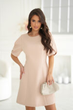 Sukienka Model 326-21 Beige - Bicotone -1