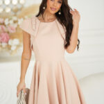 Sukienka Model 329-21 Beige - Bicotone -1