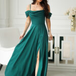 Sukienka Model 330-13 Bottle Green - Bicotone -1