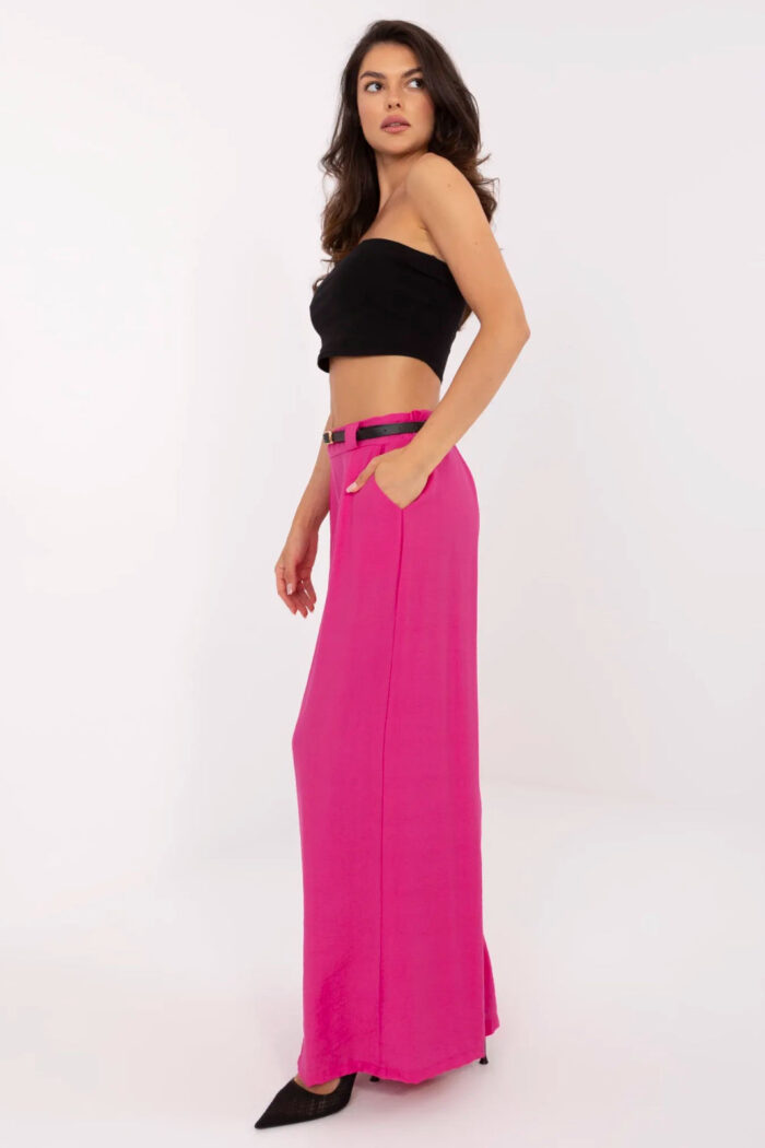Spodnie Damskie Model MI-SP-A2476.95 Fuksja - Italy Moda -2