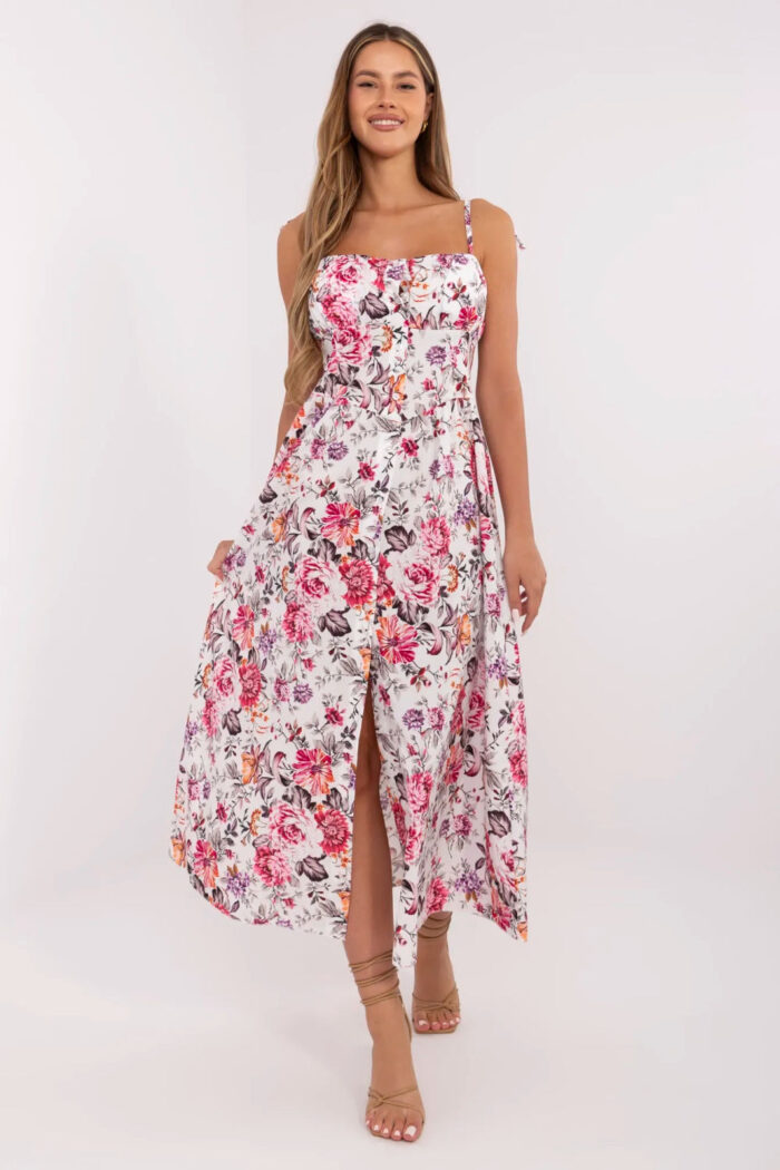 Sukienka Model MI-SK-23817-12.95 White/Pink - Italy Moda -1