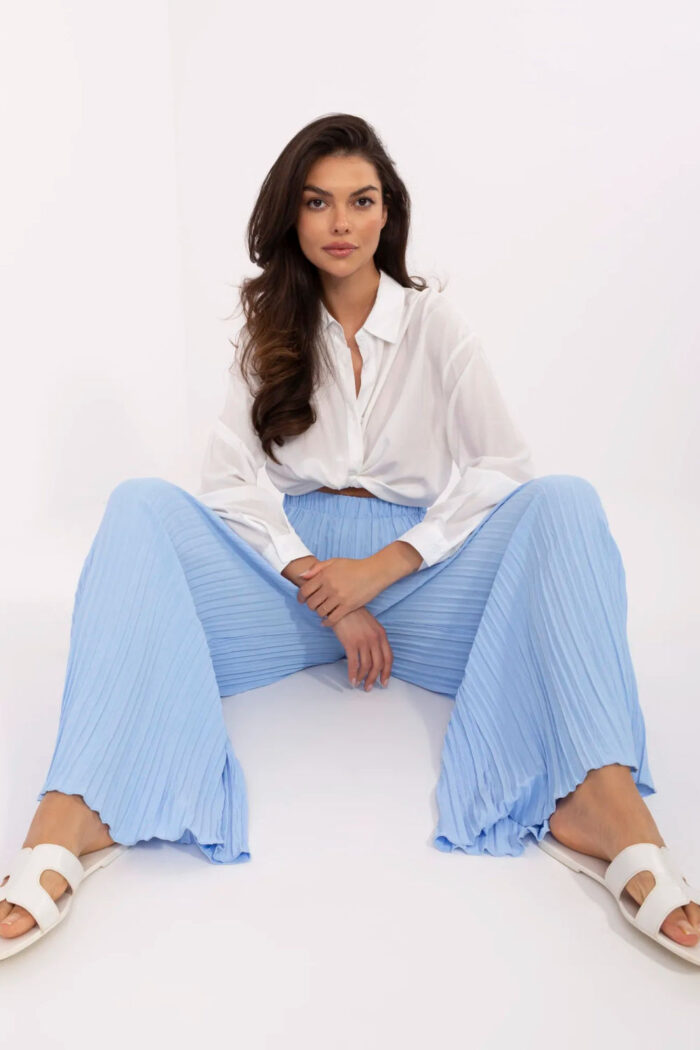 Spodnie Damskie Model MI-SP-A2432.71 Light Blue - Italy Moda -4