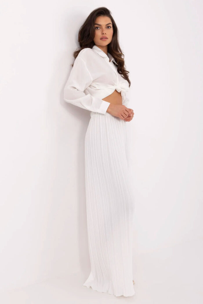 Spodnie Damskie Model MI-SP-A2432.71 White - Italy Moda -2