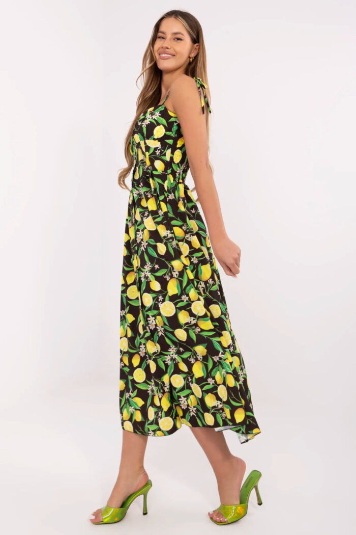 Sukienka Model MI-SK-23817.40 Black/Yellow - Italy Moda -2