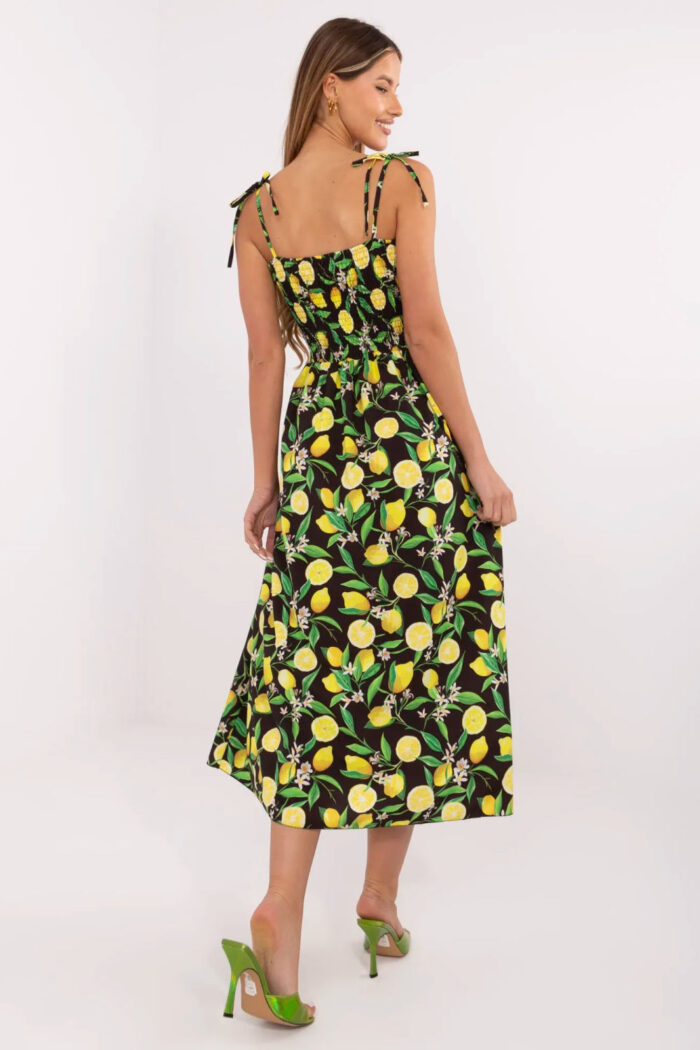 Sukienka Model MI-SK-23817.40 Black/Yellow - Italy Moda -3