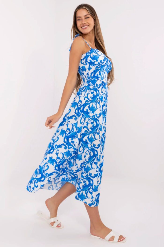 Sukienka Model MI-SK-23817-9.81 White/Blue - Italy Moda -2