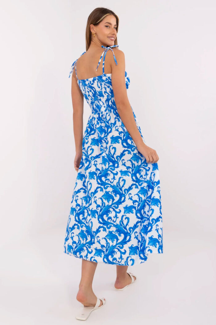 Sukienka Model MI-SK-23817-9.81 White/Blue - Italy Moda -3