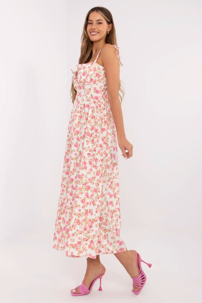 Sukienka Model MI-SK-23817-2.00 Ecru - Italy Moda -2