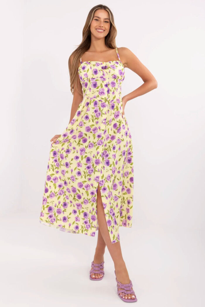 Sukienka Model MI-SK-23817-3.96 Light Yellow - Italy Moda -1