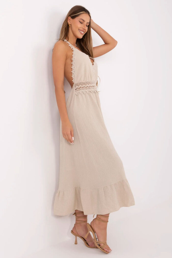 Sukienka Model MI-SK-88573.83 Beige - Italy Moda -2