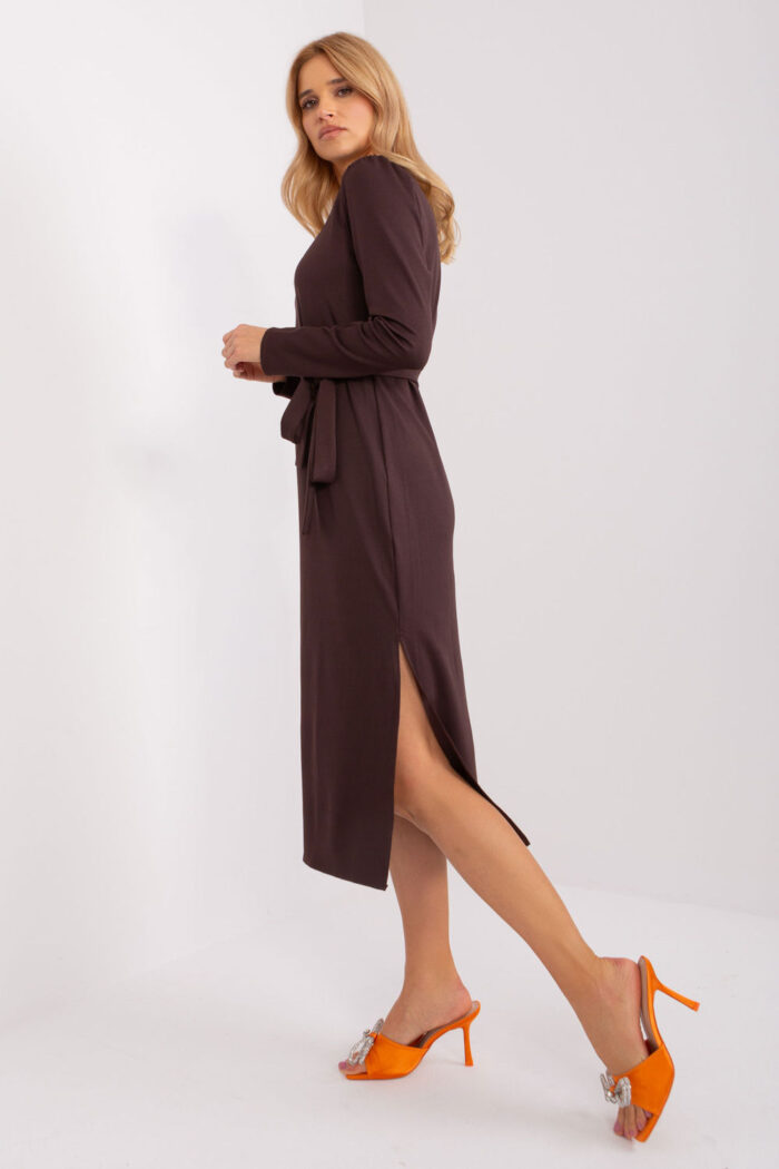 Sukienka Model LK-SK-509447.75P Dark Brown - Lakerta -2