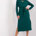 Sukienka Model LK-SK-509447.75P Dark Green - Lakerta -1