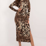 Sukienka Model LK-SK-509792-3.37 Black/Beige - Lakerta -1