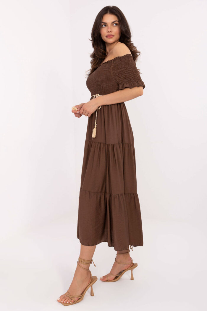 Sukienka Model MI-SK-A2609.96 Brown - Italy Moda -2