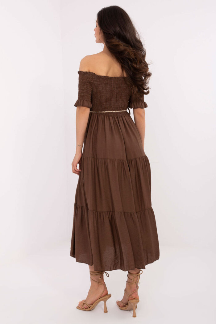 Sukienka Model MI-SK-A2609.96 Brown - Italy Moda -3