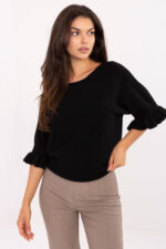Sweter Damski Model IT-SW-99244.65 Black - Italy Moda -1