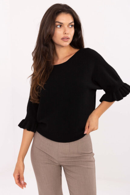 Sweter Damski Model IT-SW-99244.65 Black - Italy Moda -1