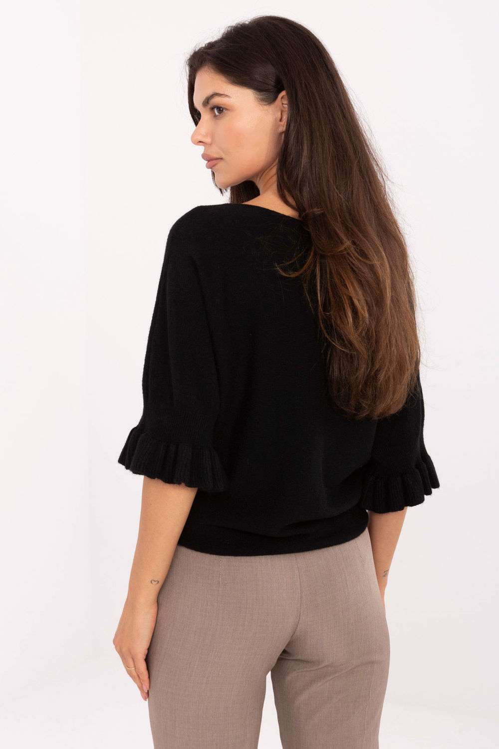 Sweter Damski Model IT-SW-99244.65 Black - Italy Moda -3 Sweter Damski Model IT-SW-99244.65 Black - Italy Moda -3