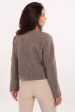 Żakiet IT-KR-FL9586.64 Dark Beige - Rue Paris -3