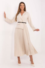 Sukienka Model IT-SK-21599.80 Light Beige - Italy Moda -1