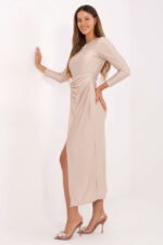 Sukienka Model IT-SK-21609.83 Beige - Italy Moda -2
