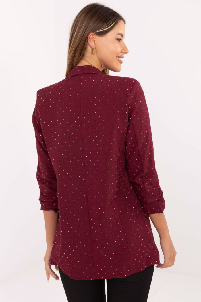 Marynarka Model IT-MA-7684.81 Bordo - Italy Moda -3
