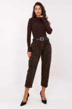 Spodnie Damskie Model IT-SP-242975-1.80 Brown - Italy Moda -1