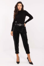 Spodnie Damskie Model IT-SP-242976.29P Black - Italy Moda -1