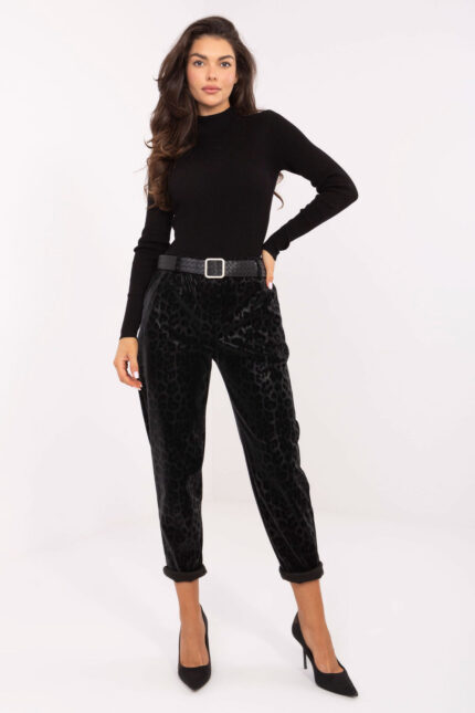 Spodnie Damskie Model IT-SP-242976.29P Black - Italy Moda -1