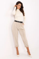 Spodnie Damskie Model IT-SP-242976.29P Light Beige - Italy Moda -1