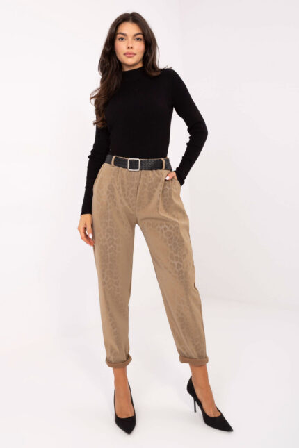 Spodnie Damskie Model IT-SP-242976.29P Camel - Italy Moda -1