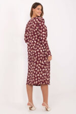 Sukienka Model IT-SK-20057.21P Bordo - Rue Paris -3