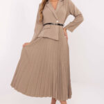 Sukienka Model IT-SK-21599.80 Beige - Italy Moda -1