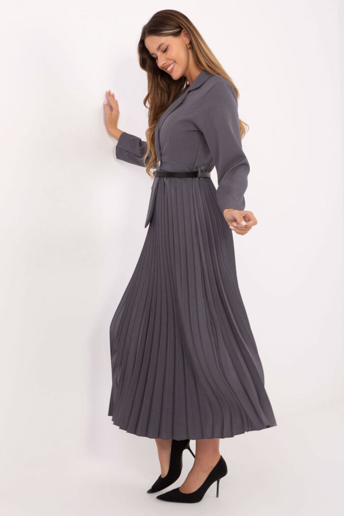 Sukienka Model IT-SK-21599.80 Dark Grey - Italy Moda -1