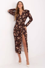 Sukienka Model IT-SK-21625-2.28 Brown - Italy Moda -1