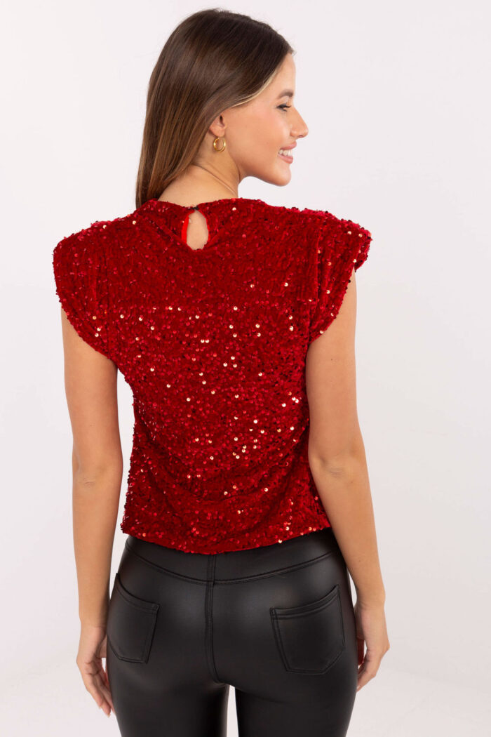 Bluzka Model IT-BZ-20052.96 Red - Italy Moda -3