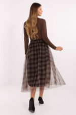 Spódnica Model MI-SD-271329-2.02 Brown - Italy Moda -3