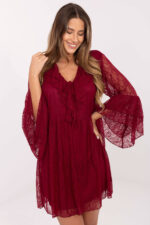 Sukienka Model MI-SK-62435.16 Bordo - Italy Moda -1