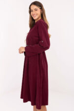 Sukienka Model MI-SK-92400.17 Bordo - Italy Moda -2