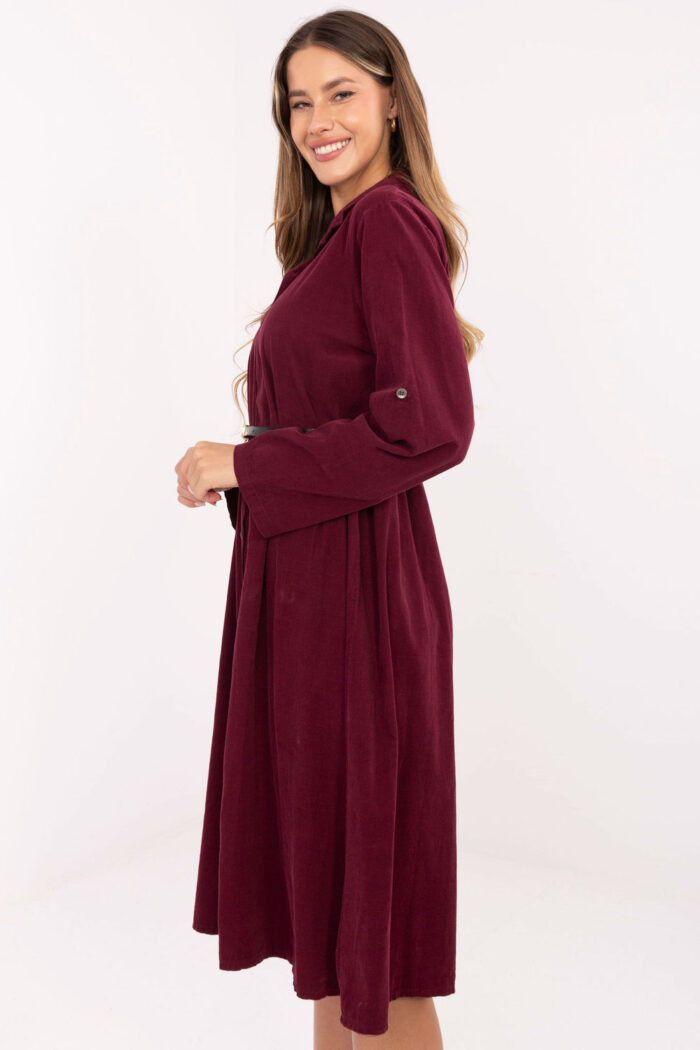 Sukienka Model MI-SK-92400.17 Bordo - Italy Moda -2