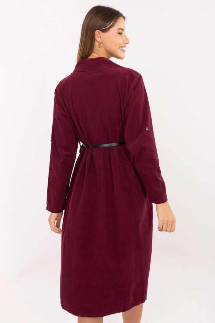 Sukienka Model MI-SK-92400.17 Bordo - Italy Moda -3