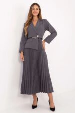 Sukienka Model IT-SK-21599.80 Dark Grey - Italy Moda -3