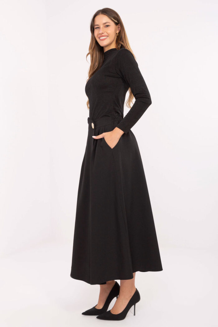 Spódnica Model IT-SD-81036.32 Black - Rue Paris -2