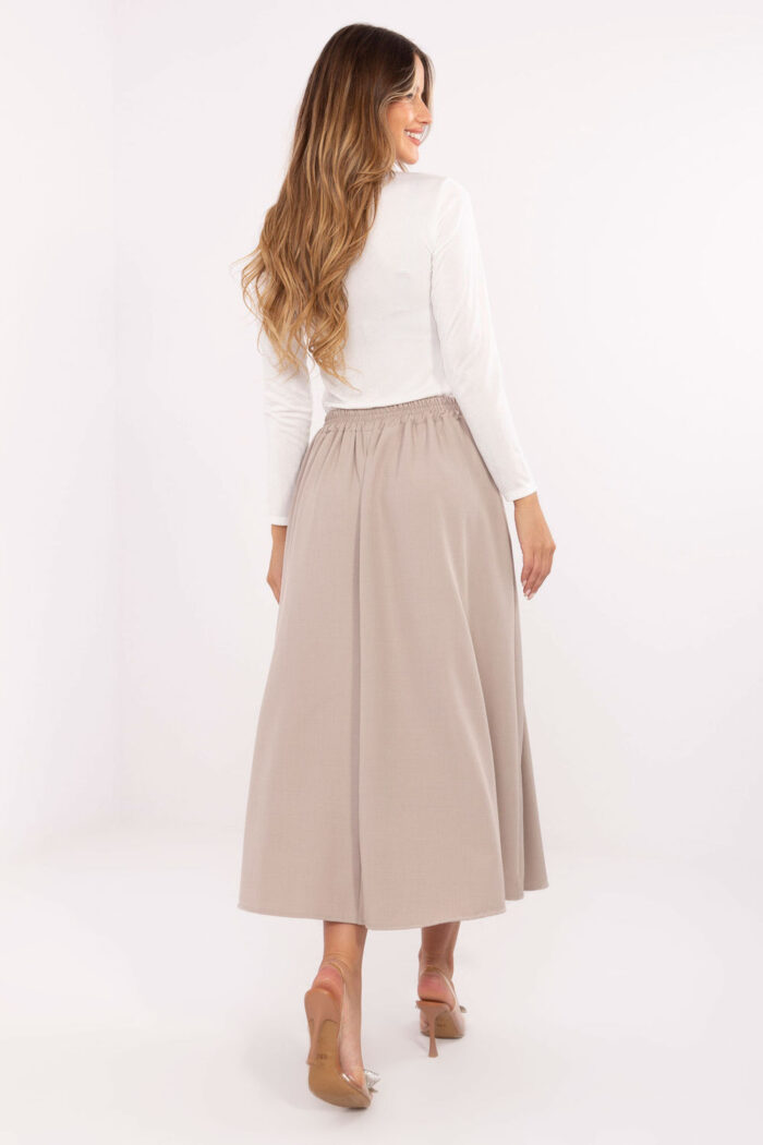 Spódnica Model IT-SD-81036.32 Beige - Rue Paris -3
